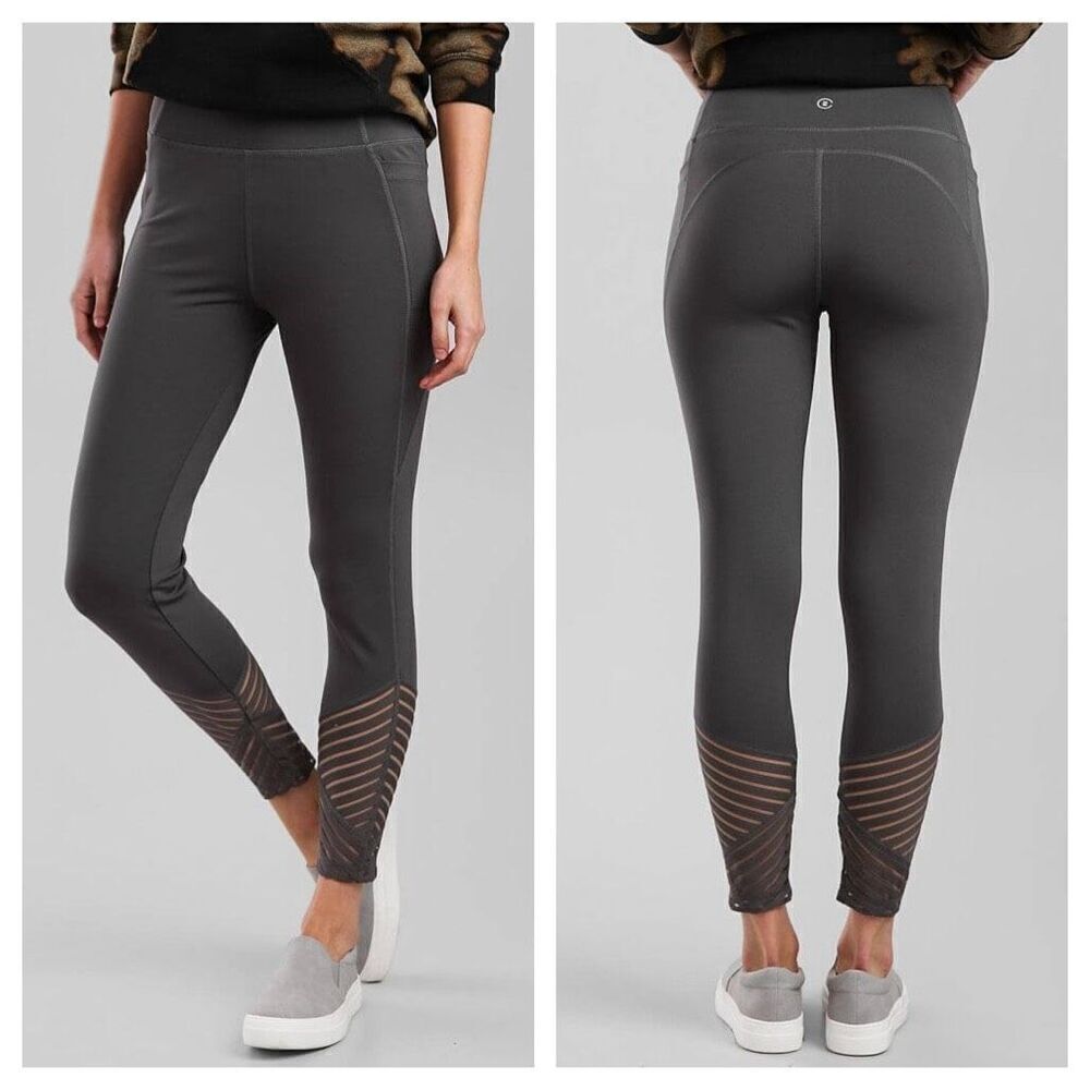 BKE Core High Waisted‎ Active Legging Charcoal gray Sz S